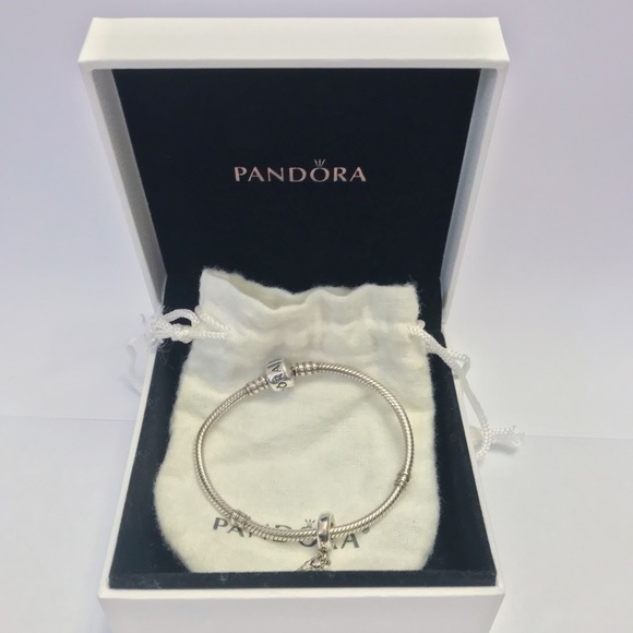 Pandora Jewelry - Pandora Bracelet With Charm